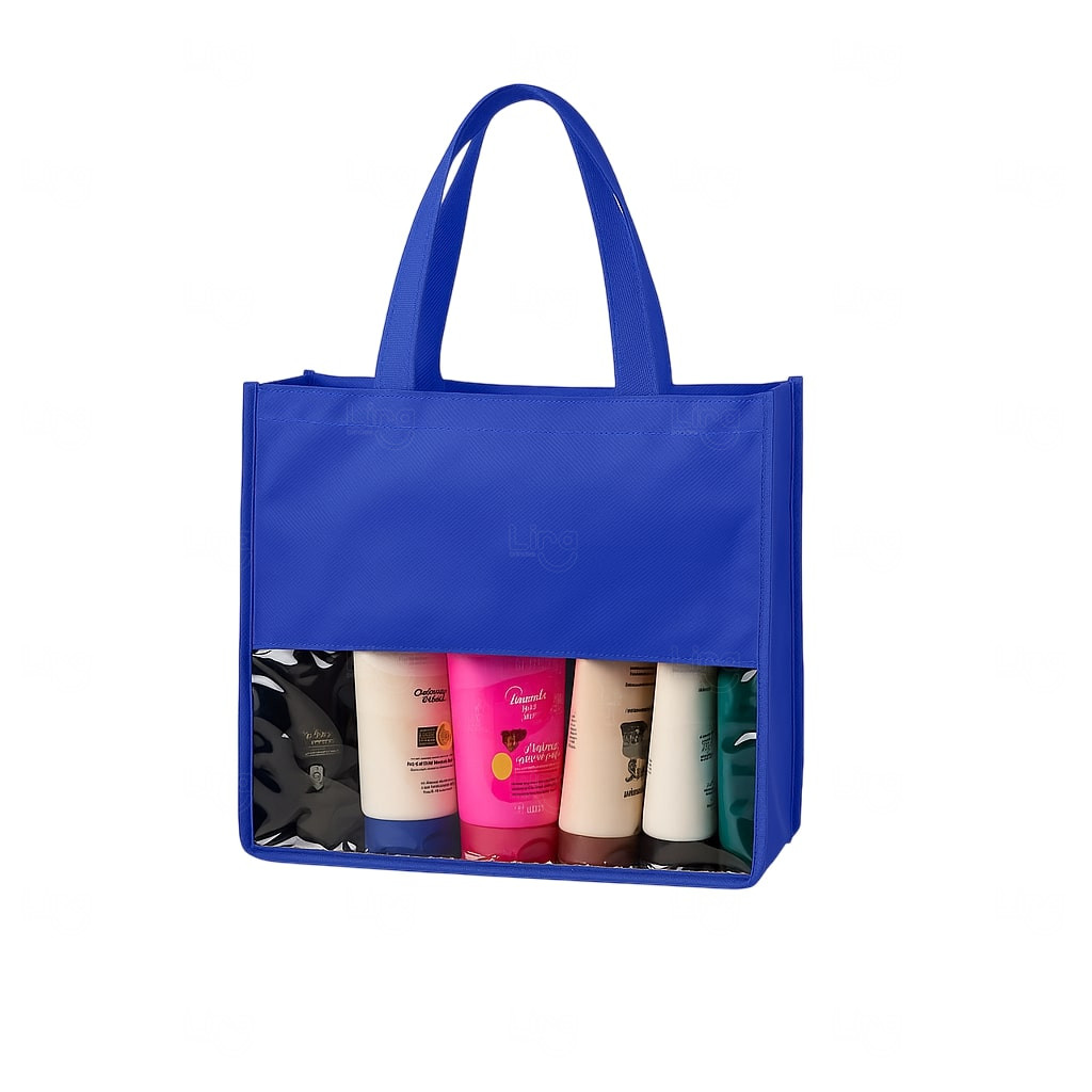 Sacola Visual Cosméticos Personalizada - 33 x 20 cm 