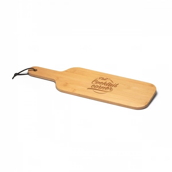 Tábua de Bambu Personalizada - 40,5 x 13,4 cm Natural