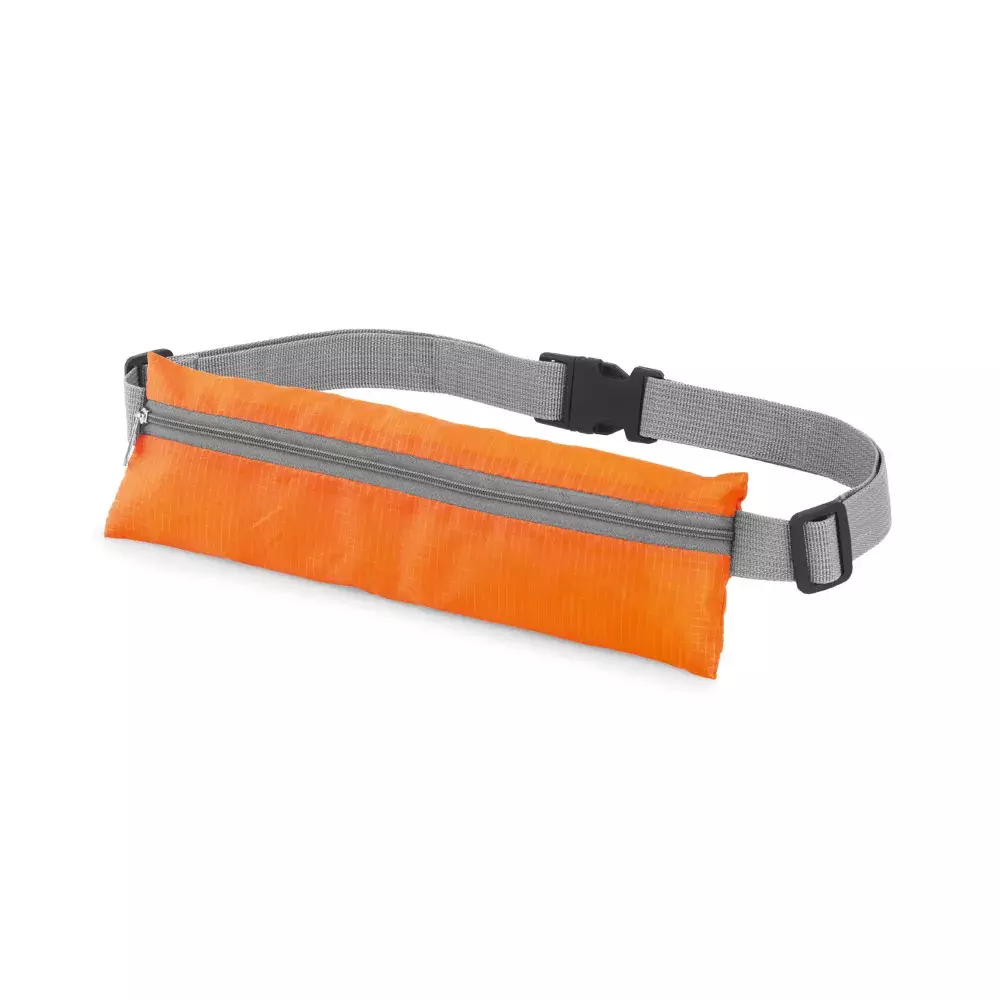 Pochete Doleira com Saída para Fone Personalizada Laranja