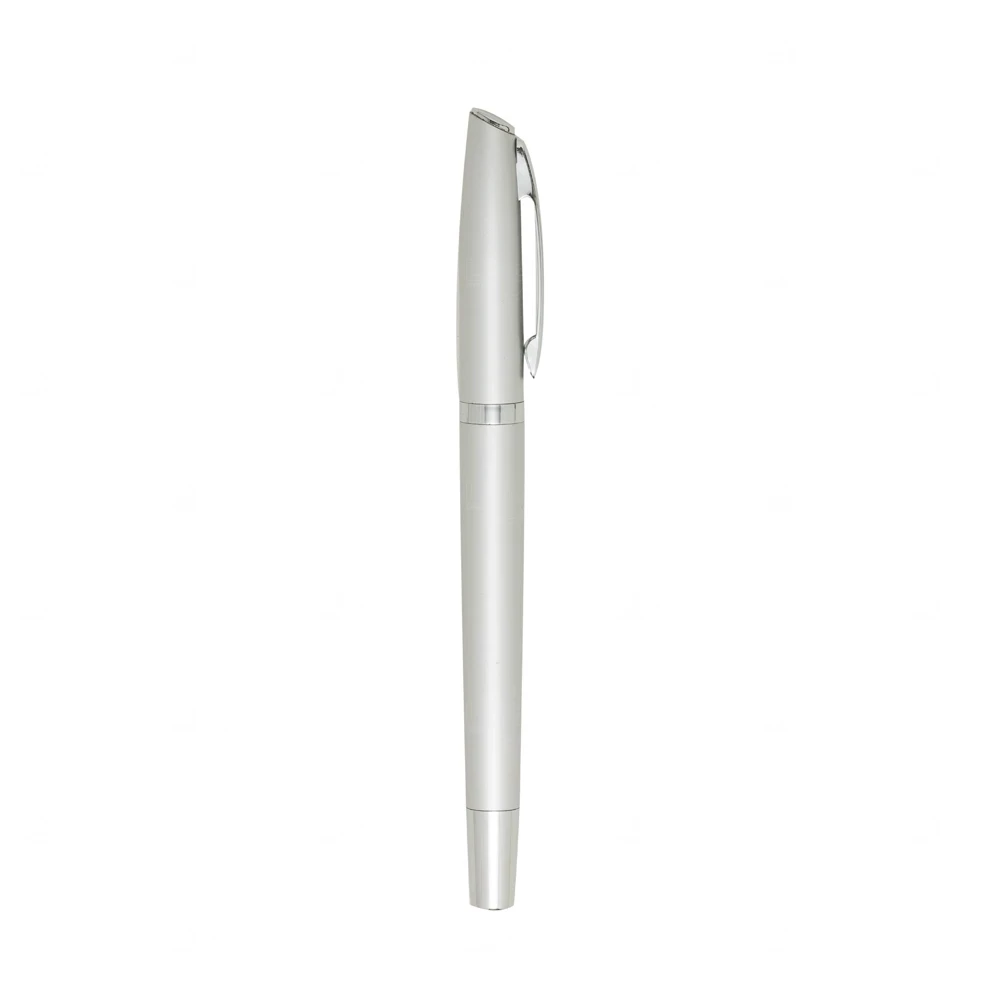 Caneta Rollerball de Metal com Tampa Personalizada 