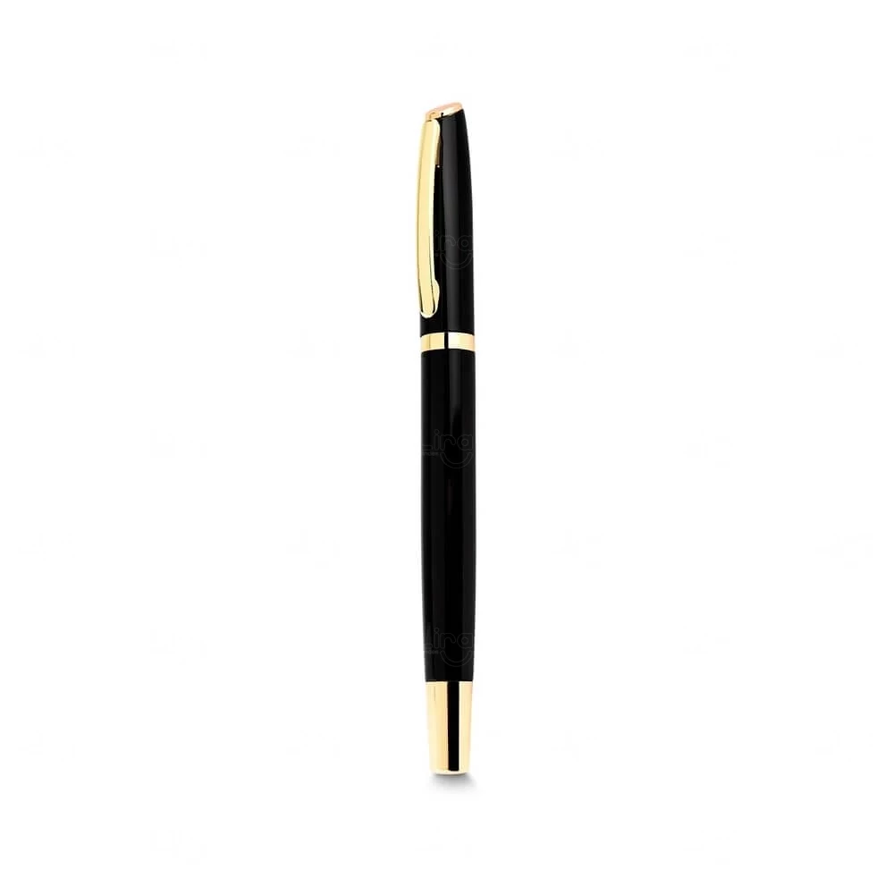 Caneta Rollerball em Metal com Tampa Personalizada 
