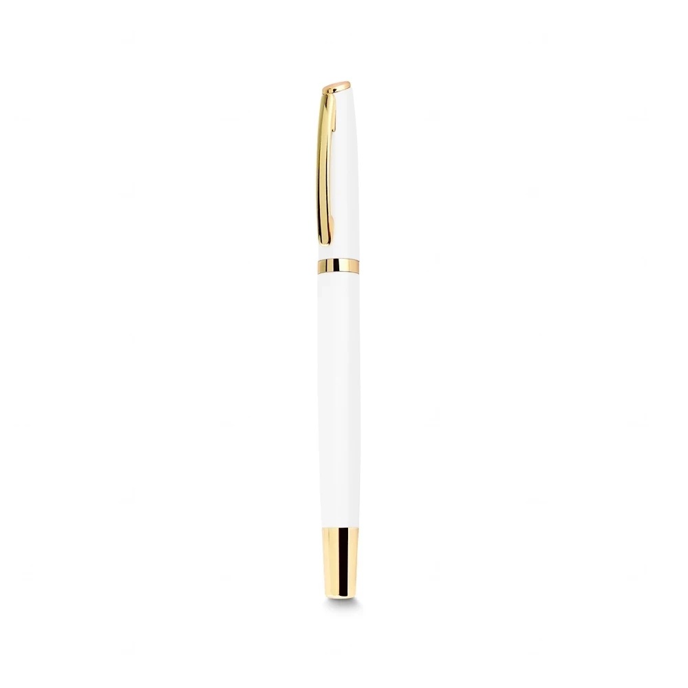 Caneta Rollerball em Metal com Tampa Personalizada 