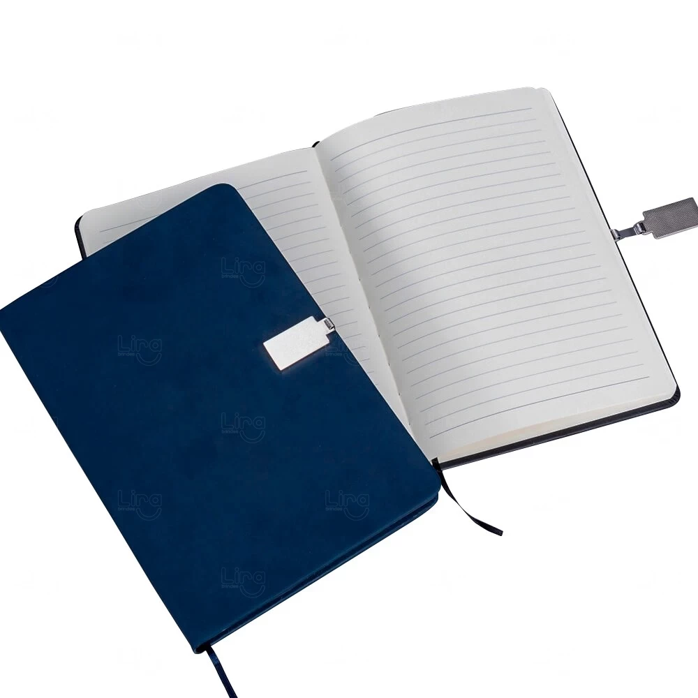 Moleskine com Fecho Imantado Personalizado - 21,2 x 14,8 cm 