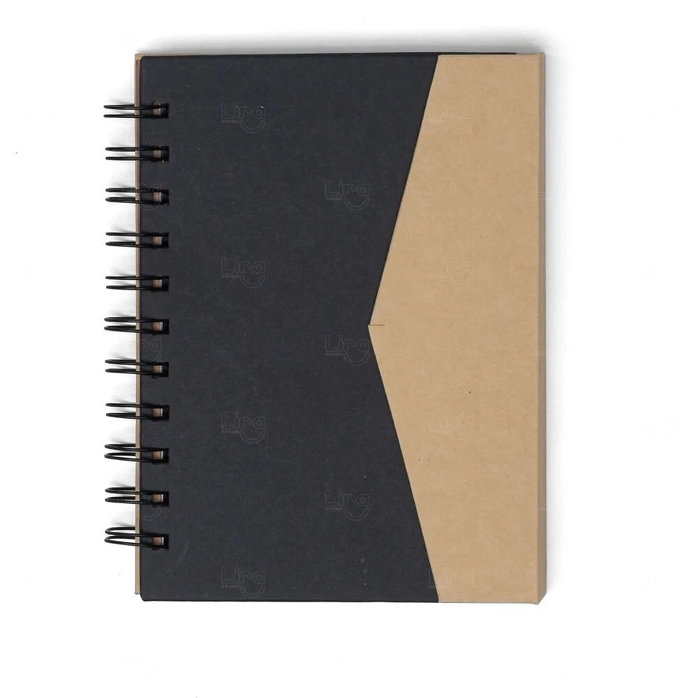 Caderno Ecológico Personalizado - 16,3 x 13,5 cm 