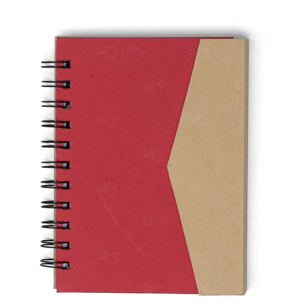 Caderno Ecológico Personalizado - 16,3 x 13,5 cm 