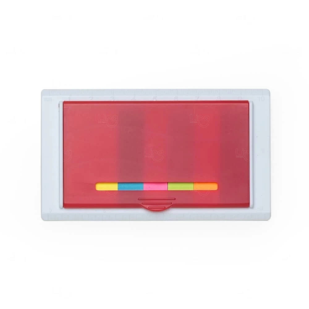 Kit Autoadesivos Personalizado - 10,9 x 6,8 cm Vermelho