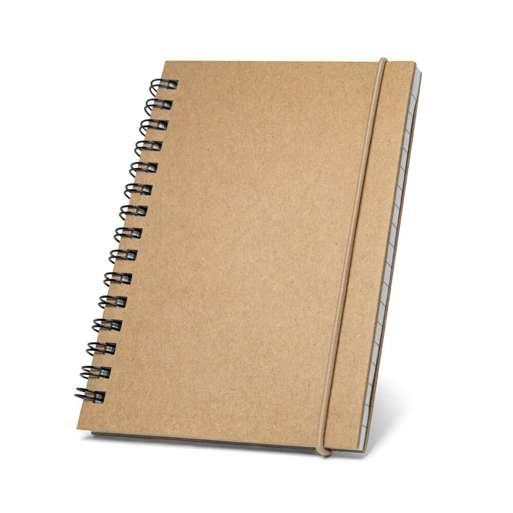 Caderno de Bolso Ecológico com Espiral Personalizado - 14 x 10 cm 