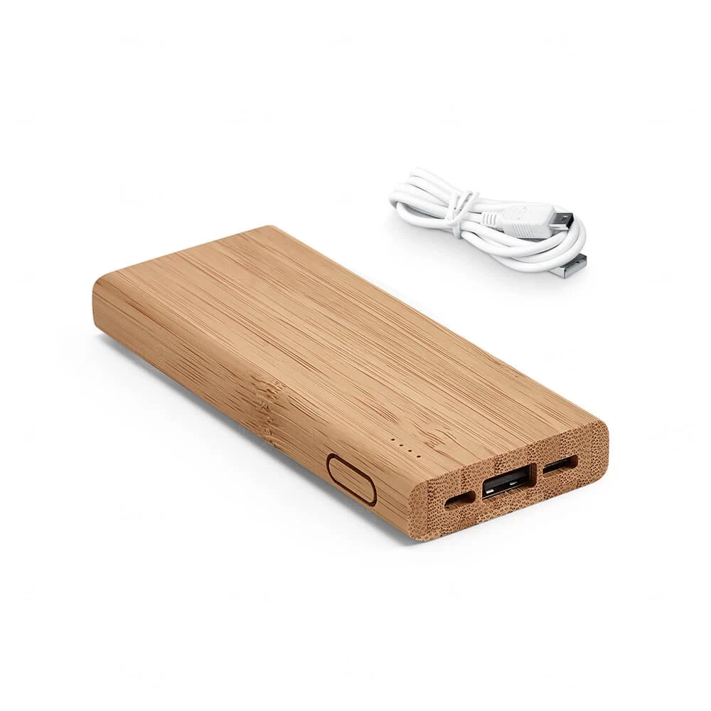 PowerBank Bambu Personalizada - 5.000 mAh 