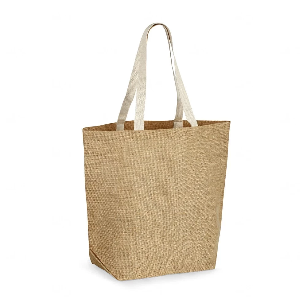 Sacola em Juta Personalizada - 44,5 x 38,5 cm 