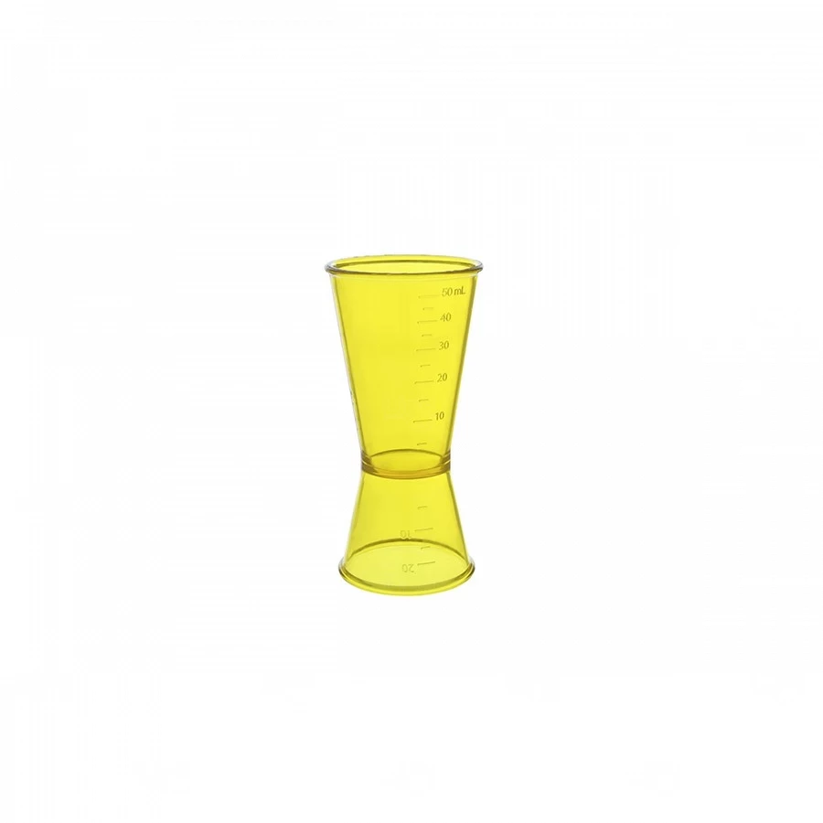 Dosador De Bebidas Personalizado - 60ml Amarelo