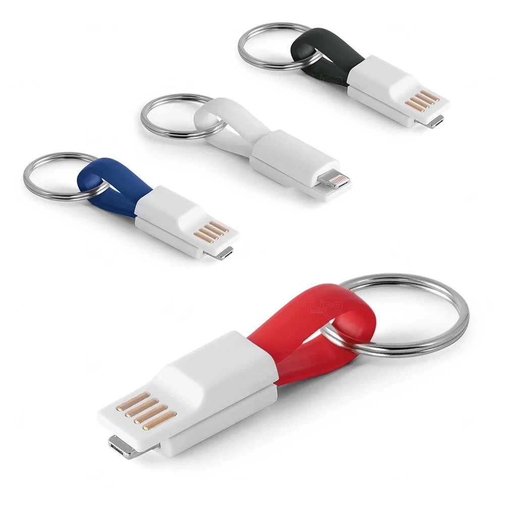 Cabo USB Com Conector Personalizado 2 em 1 