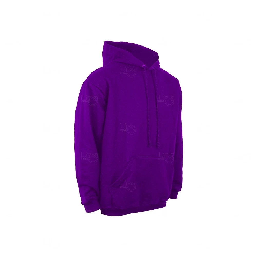 Moletom Canguru Personalizado Roxo