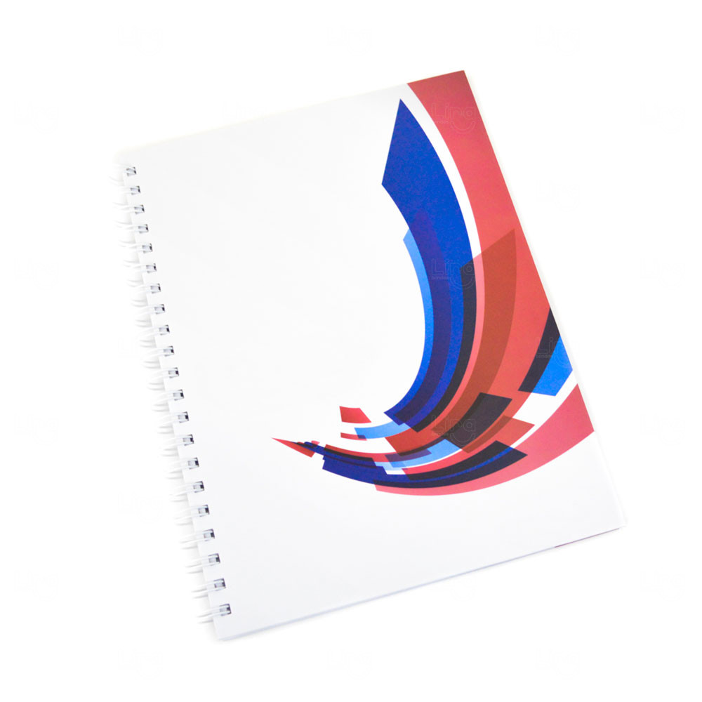 Caderno confeccionado do zero 100%  Personalizado - 28 x 21 Branco