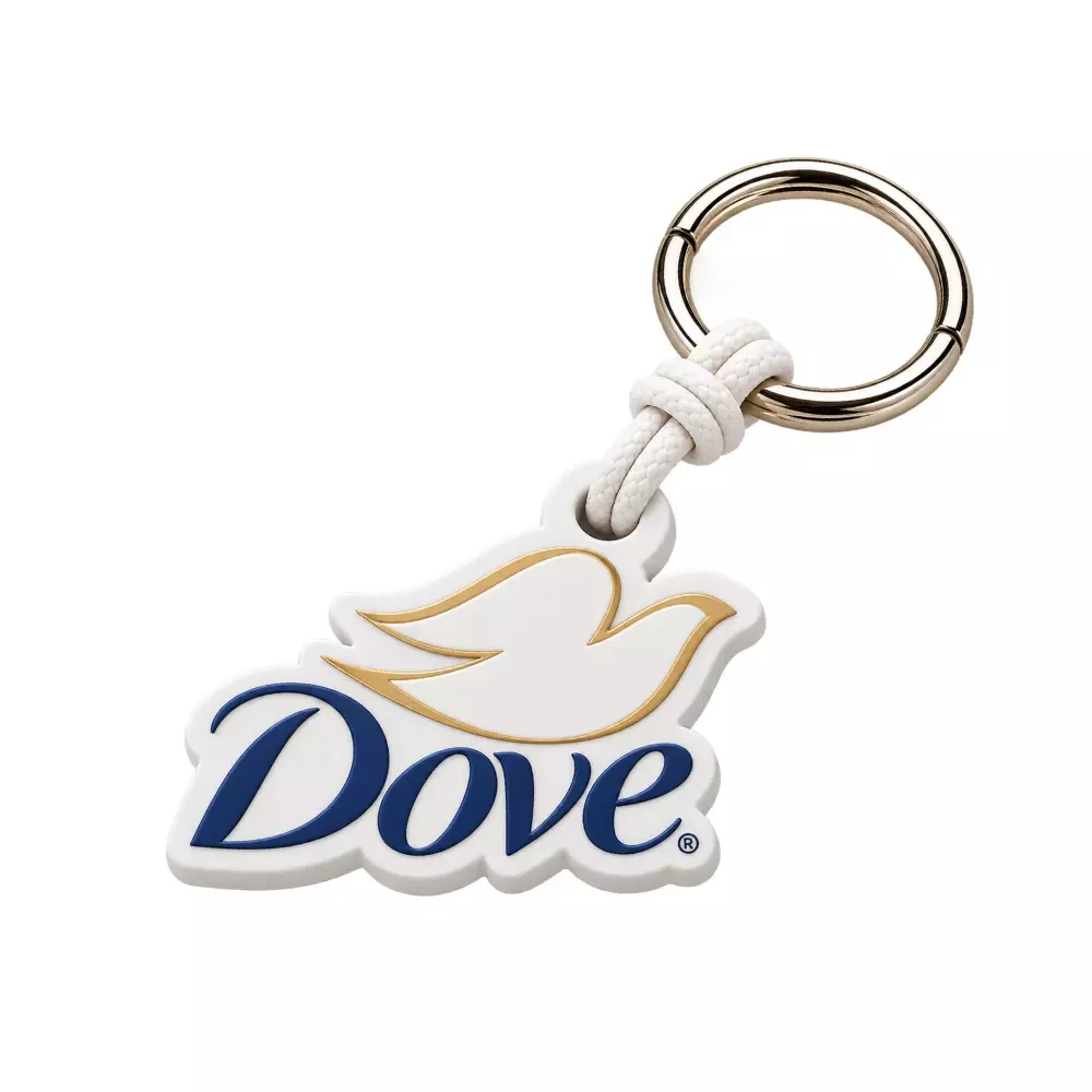 Chaveiro Emborrachado 2D em Alto Relevo Personalizado 