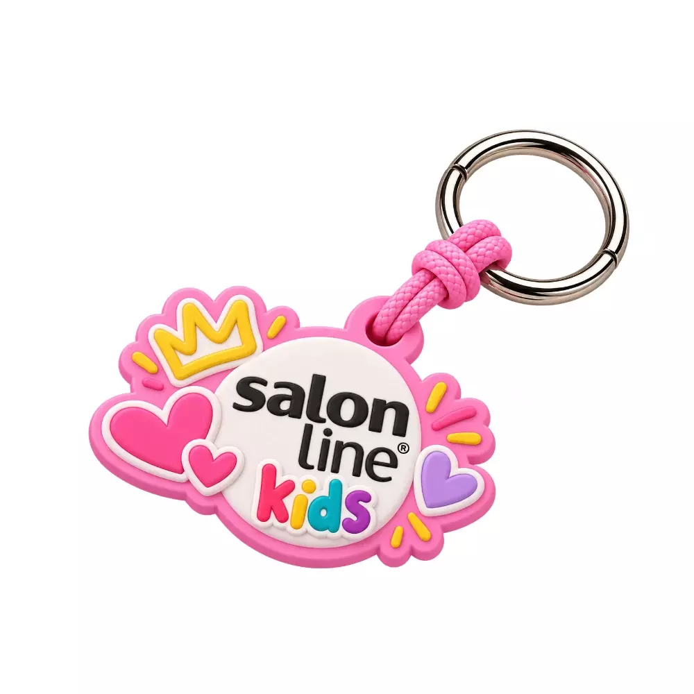 Chaveiro Emborrachado 2D em Alto Relevo Personalizado 