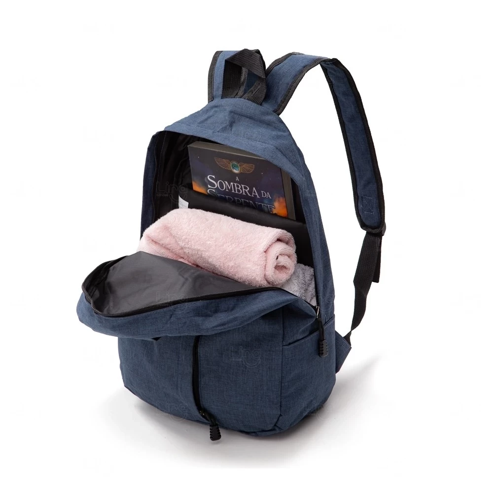 Mochila de Poliéster para Notebook 14" Personalizada 