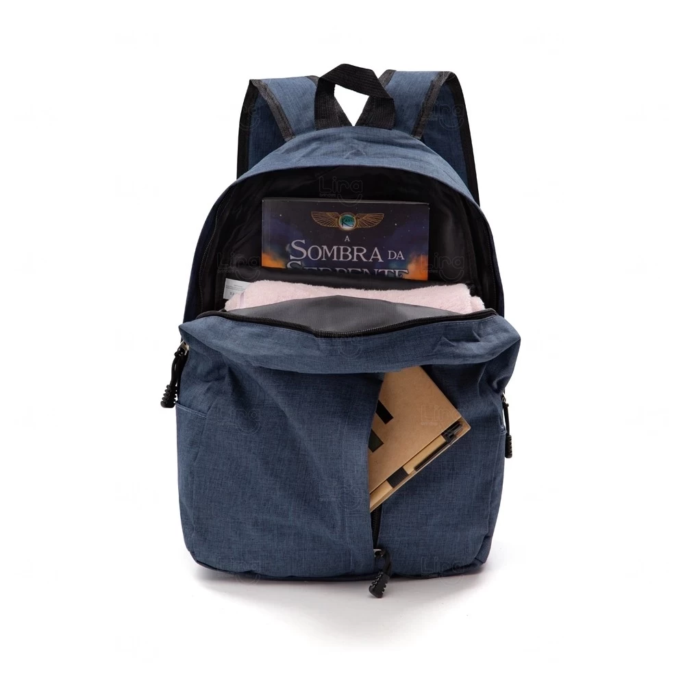 Mochila de Poliéster para Notebook 14" Personalizada 