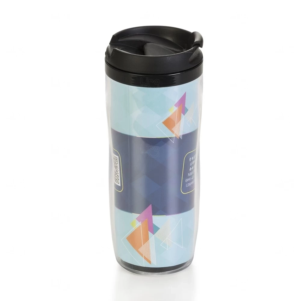 Copo com Porta Foto Personalizado - 350ml 