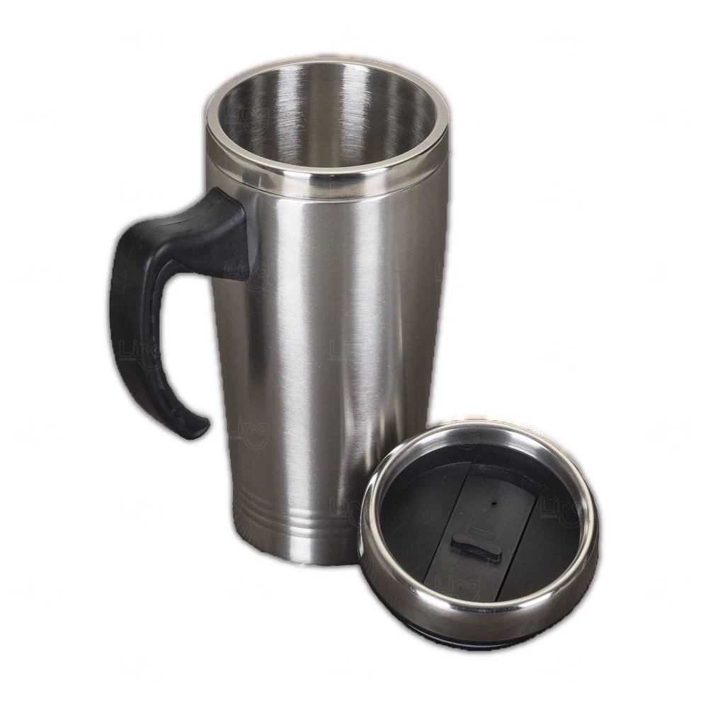 Caneca Inox Personalizada - 450ml 