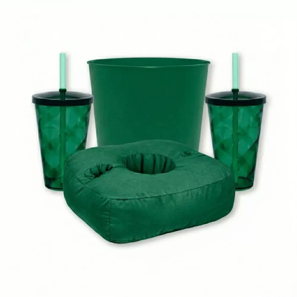 Kit Cinema Pipoca Refri Personalizado - 4 Peças 