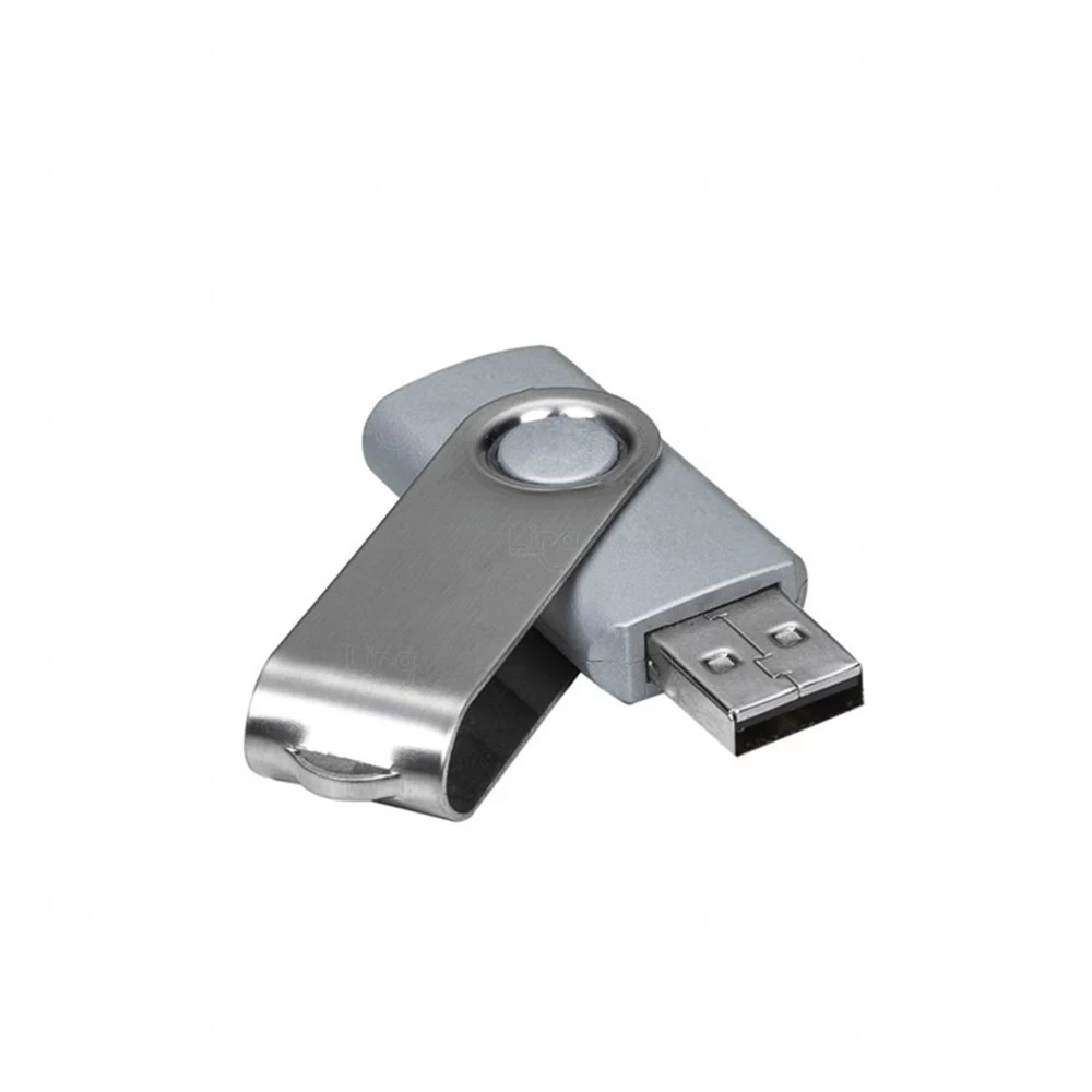 Pen Drive Personalizado e Com Tampa Giratória - 32GB 