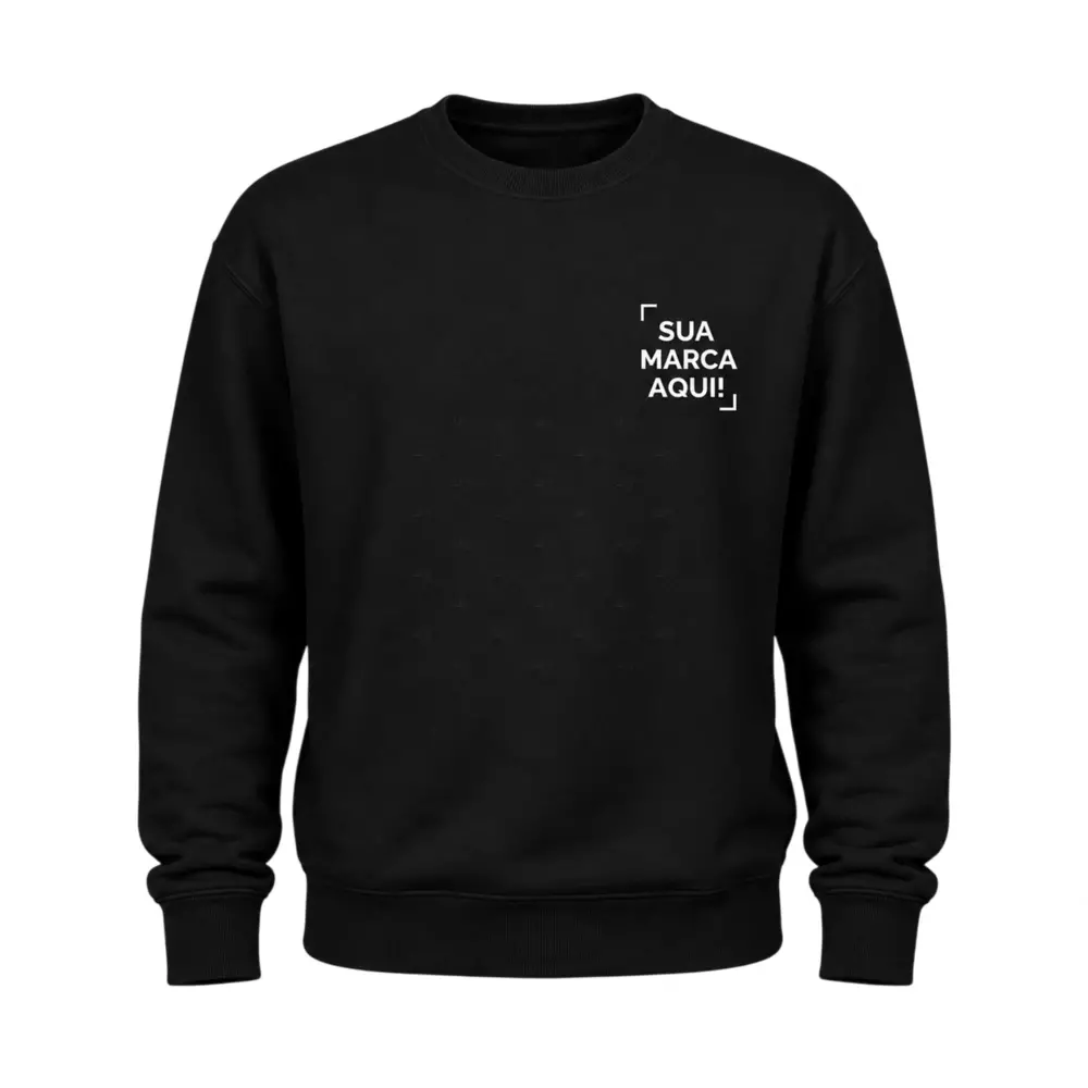 Blusa de Moletom sem Capuz Personalizada 