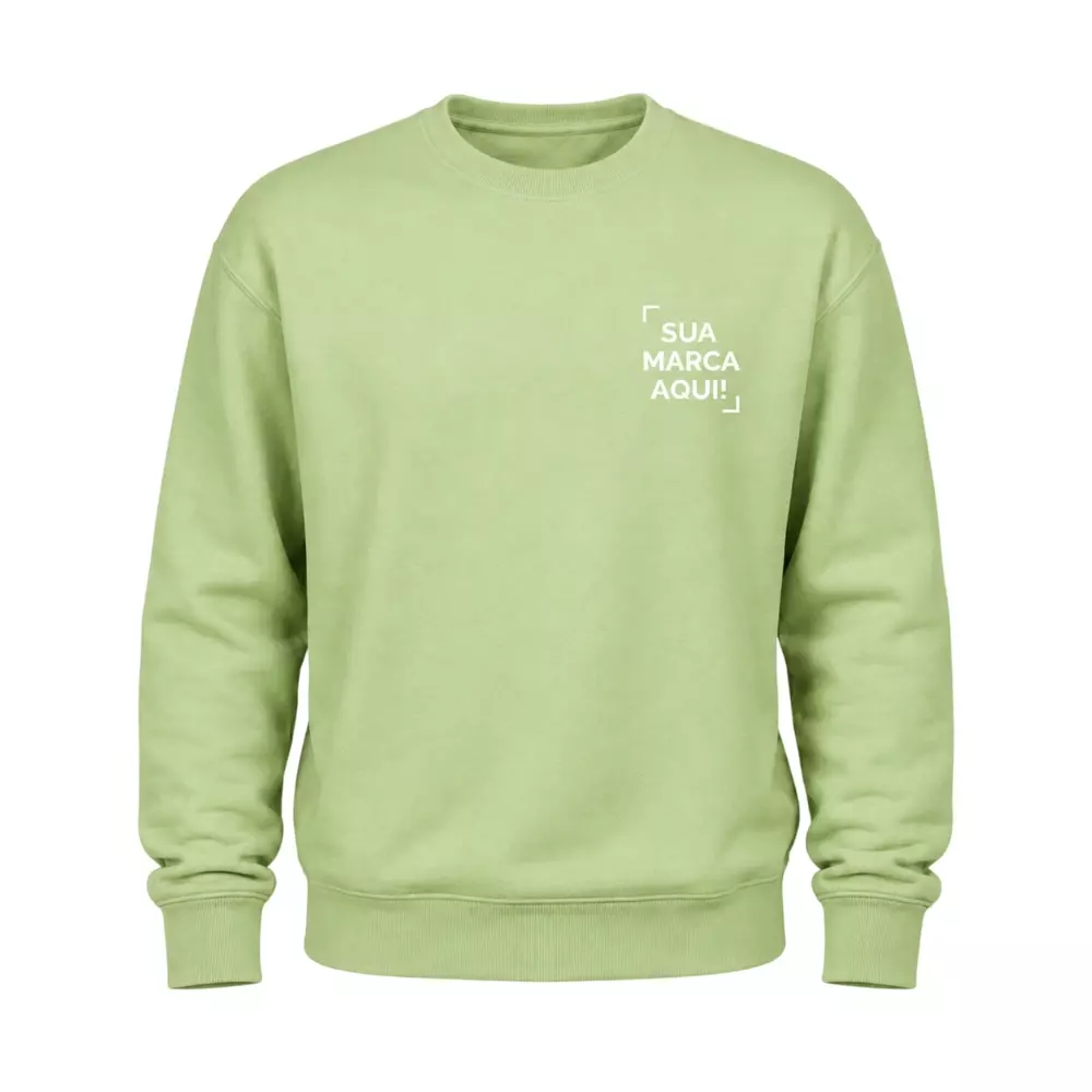 Blusa de Moletom sem Capuz Personalizada 