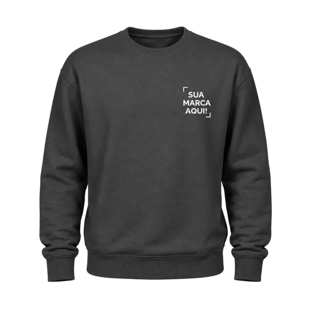 Blusa de Moletom sem Capuz Personalizada 