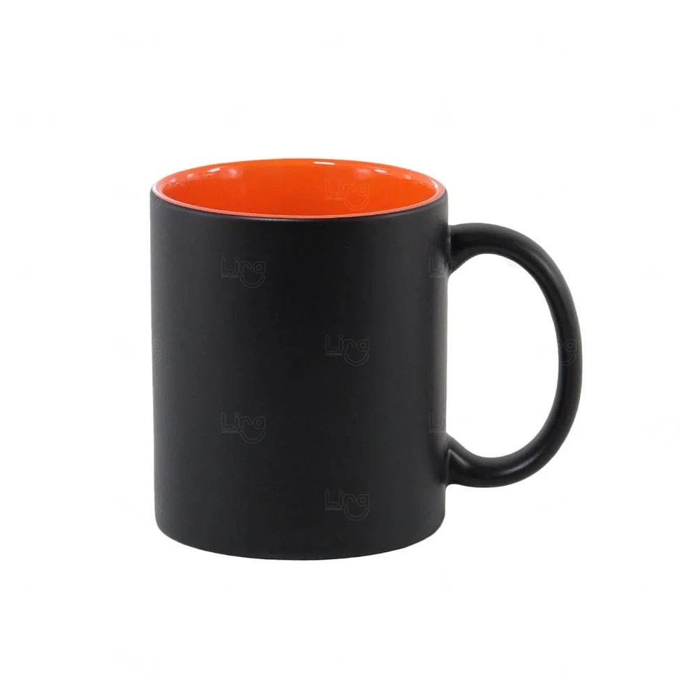 Caneca Mágica com Fundo Colorido Personalizada - 325ml 