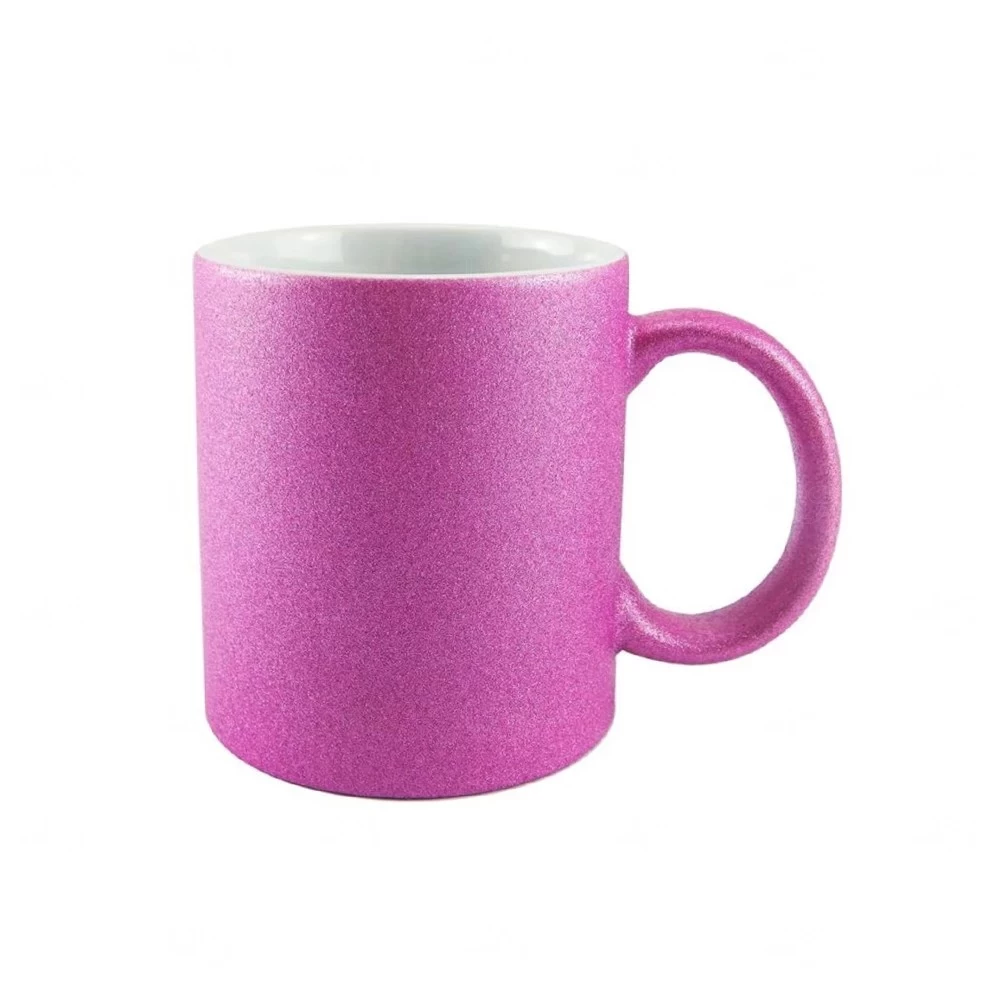 Caneca de Glitter Personalizada - 325ml 