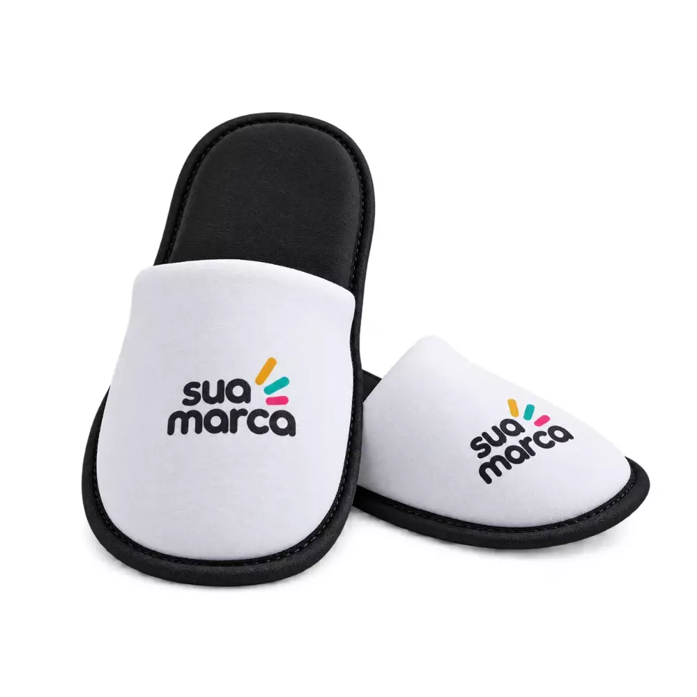 Pantufa Personalizada Preto