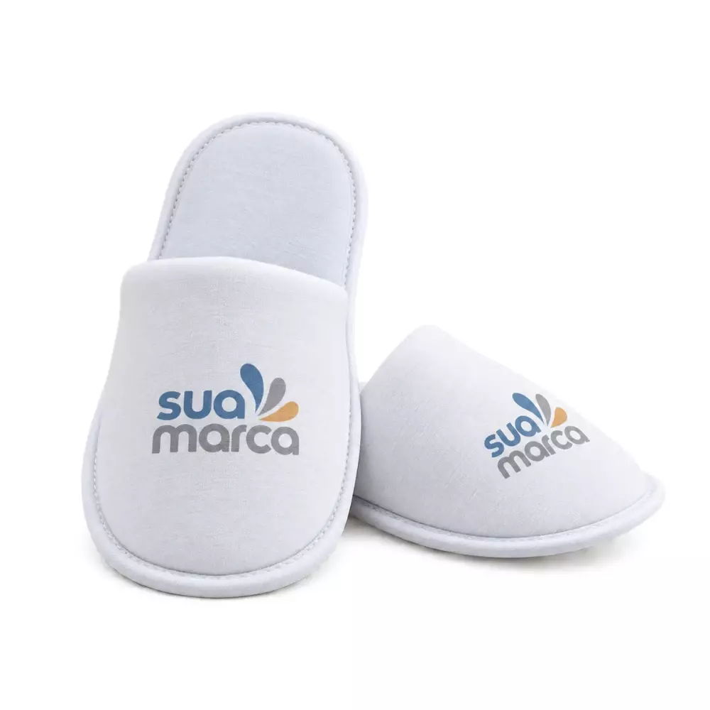 Pantufa Personalizada Branco
