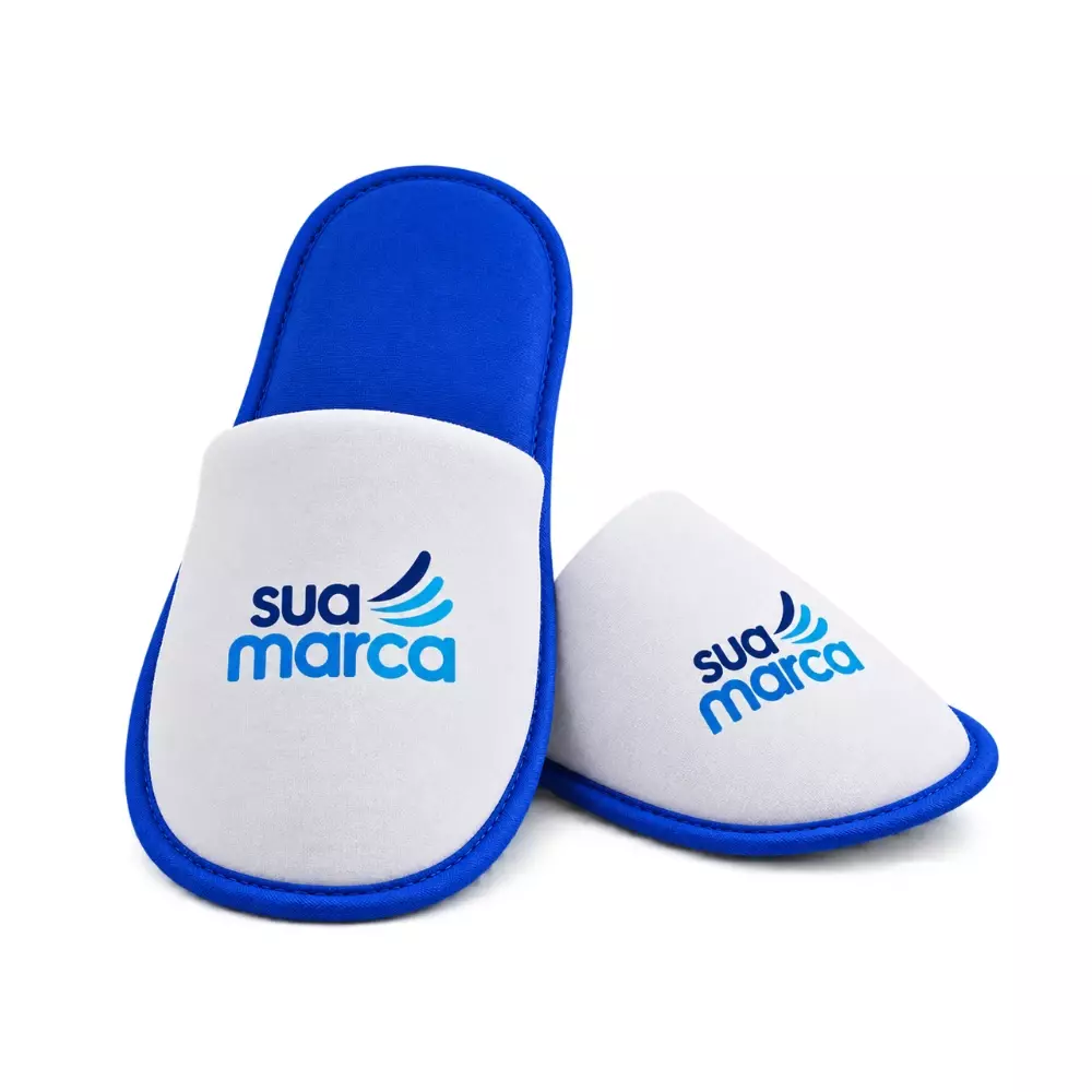 Pantufa Personalizada Azul