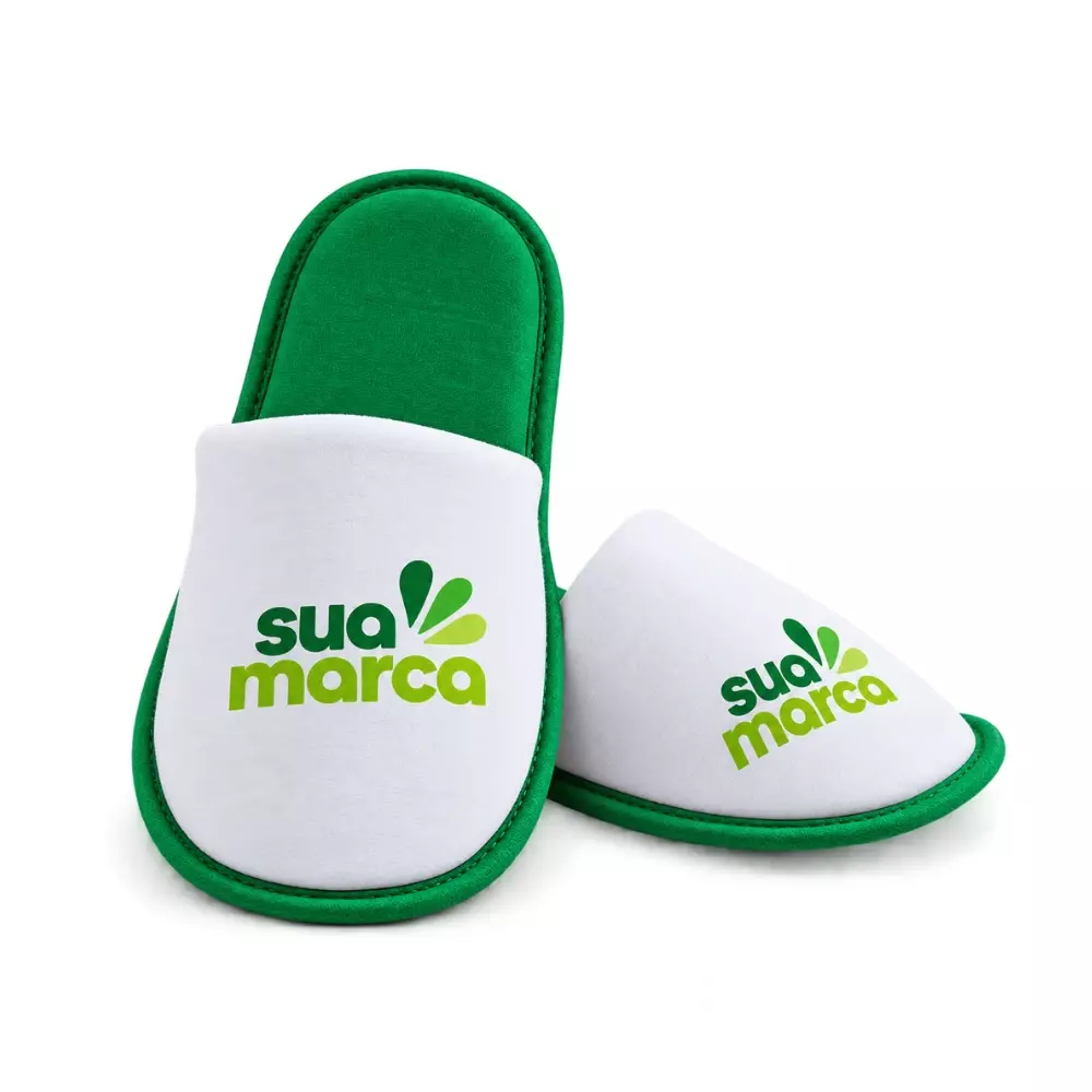 Pantufa Personalizada Verde
