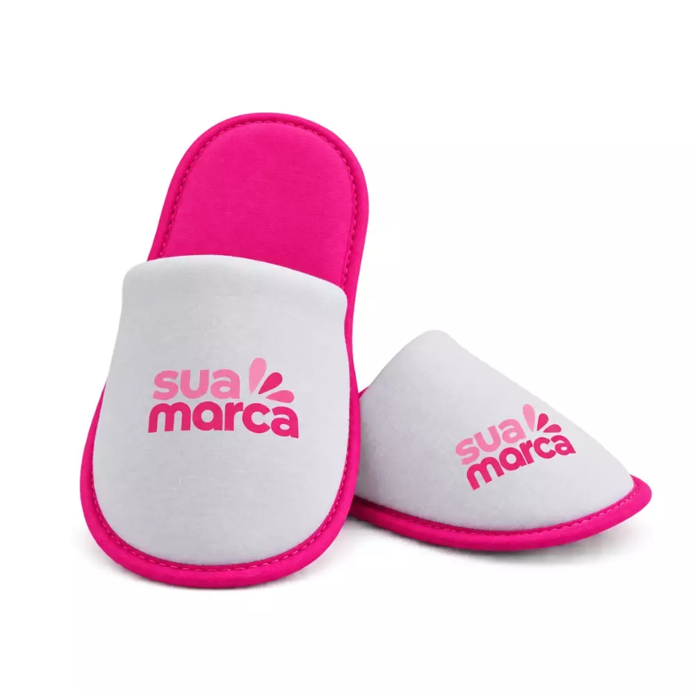 Pantufa Personalizada Rosa