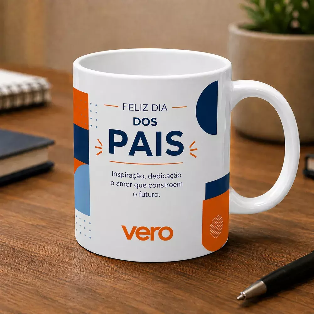 Caneca de Porcelana 325ml - Personalizada 
