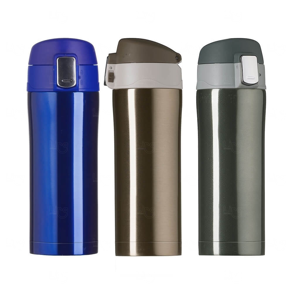 Garrafa Térmica 320ml Metálica Personalizada 