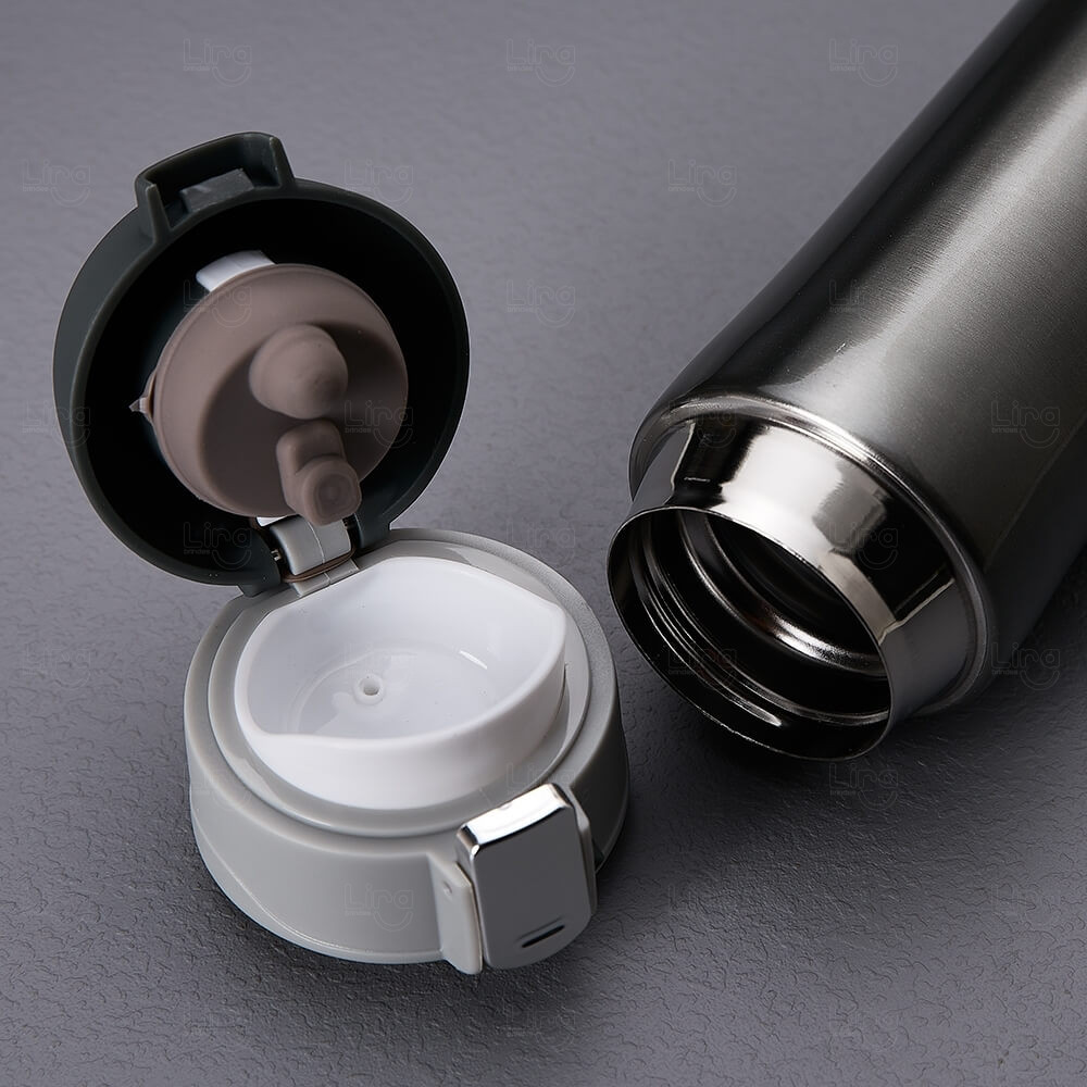 Garrafa Térmica 320ml Metálica Personalizada 