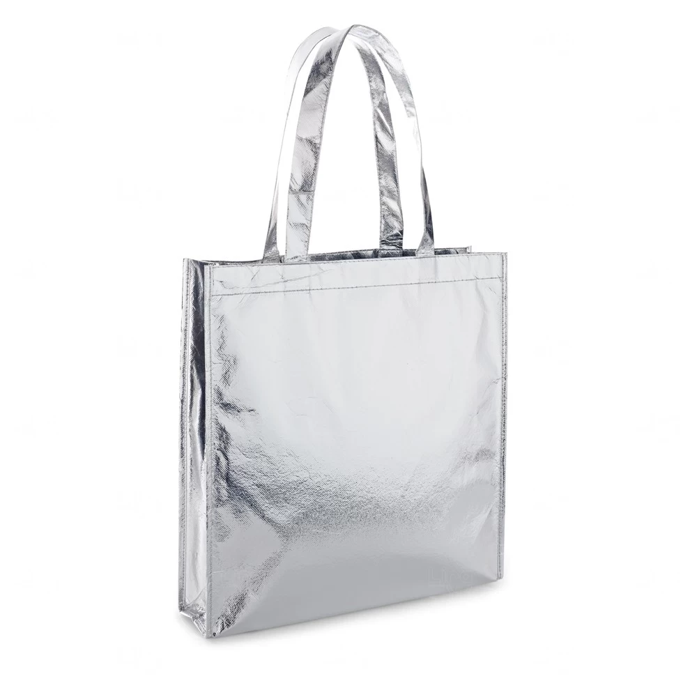 Sacola em TNT Laminado Personalizada - 35 x 34 cm 