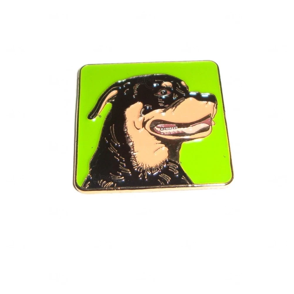 Pin Recortado Em Acrílico Personalizado Verde