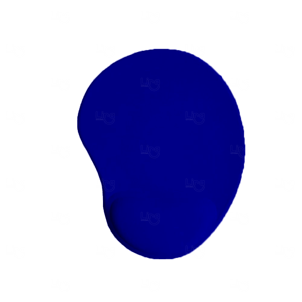 Mouse Pad  Ergonômico Neoprene  sublimado  100% Personalizado Azul