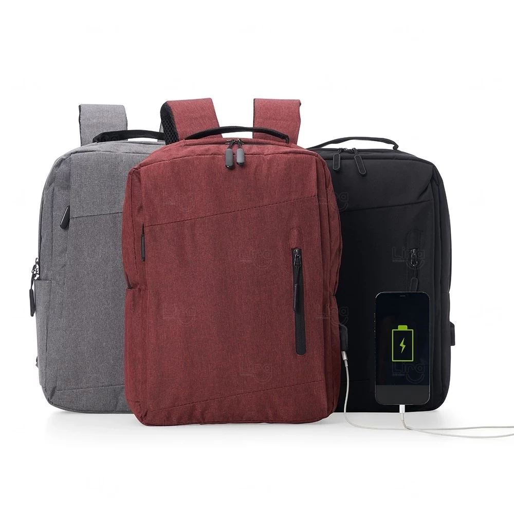 Mochila Nylon 21L para Notebook 15.6" Personalizada 