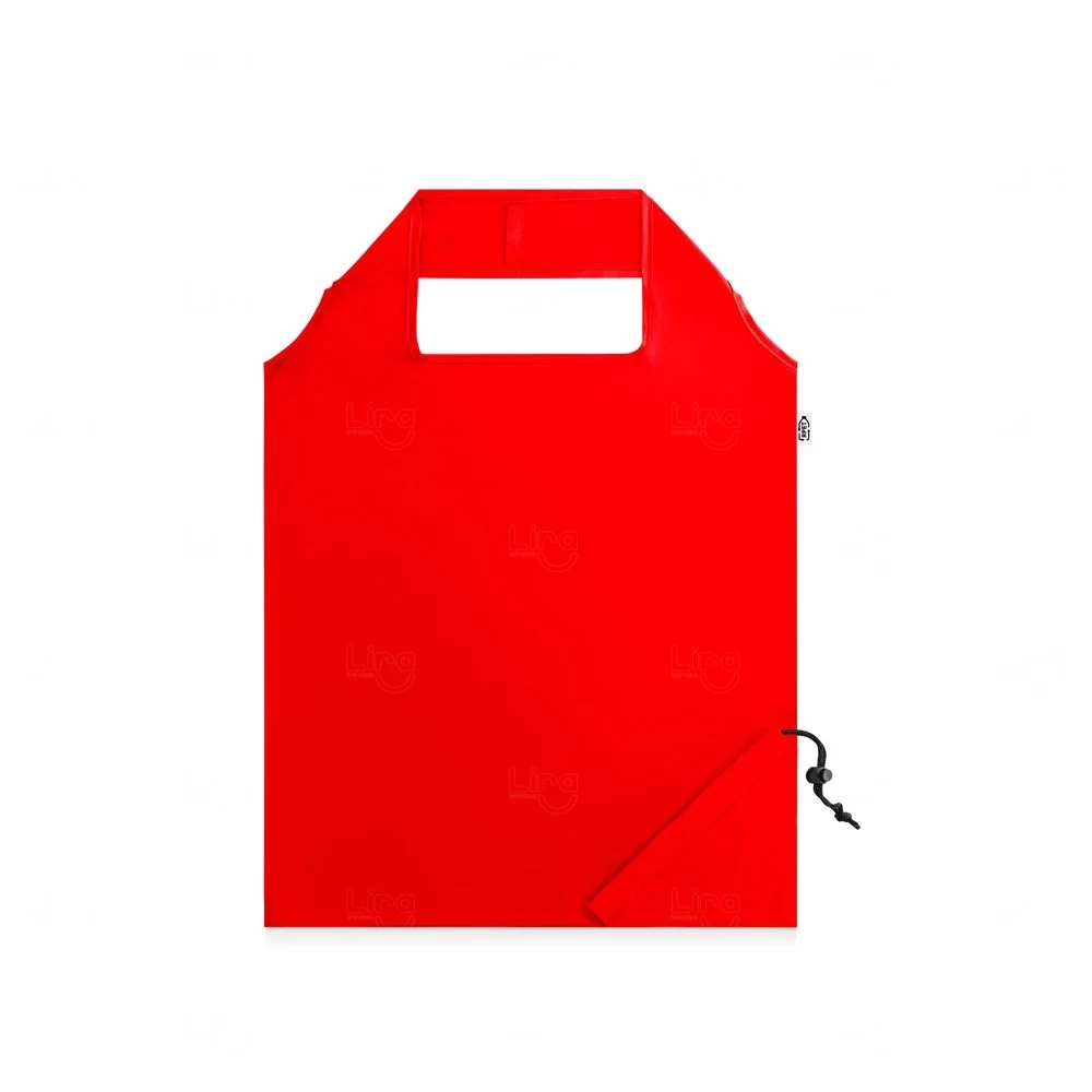 Sacola Dobrável em rPET Personalizada - 42 x 37 cm 