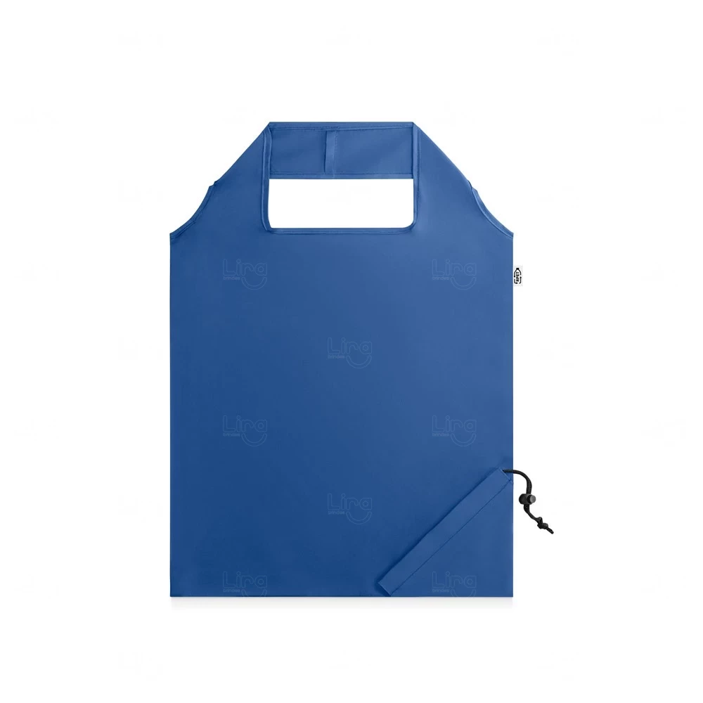 Sacola Dobrável em rPET Personalizada - 42 x 37 cm 