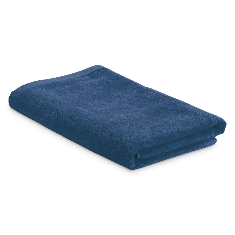 Kit Praia Toalha e Sacola Personalizada Azul