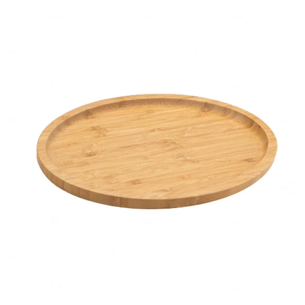 Petisqueira de Bambu Oval 33x25cm Personalizada 