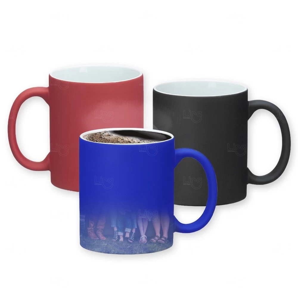 Caneca Mágica de Cerâmica Personalizada - 350ml 