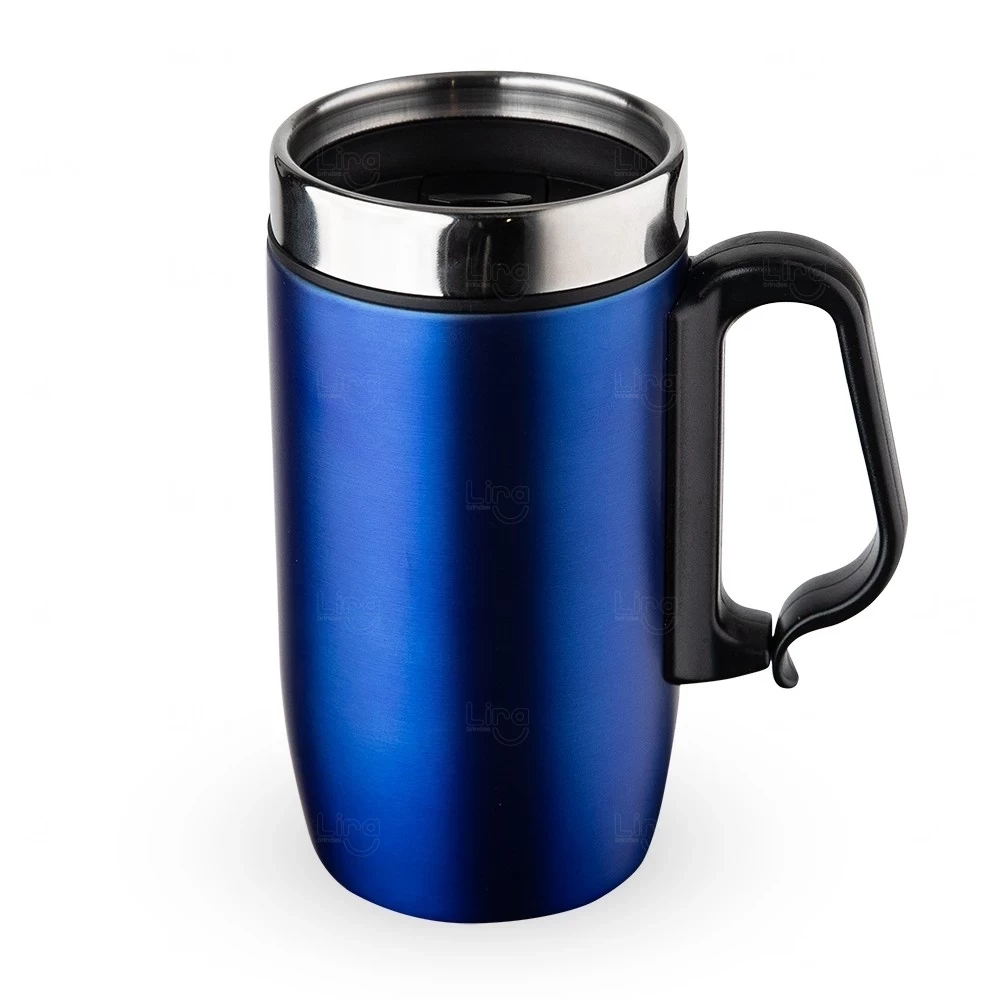 Caneca Inox Parede Dupla Personalizada - 275ml 