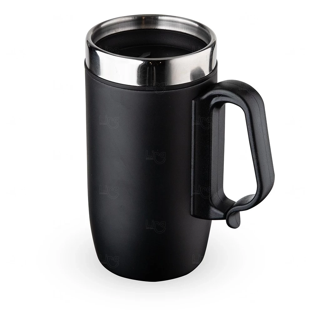 Caneca Inox Parede Dupla Personalizada - 275ml 