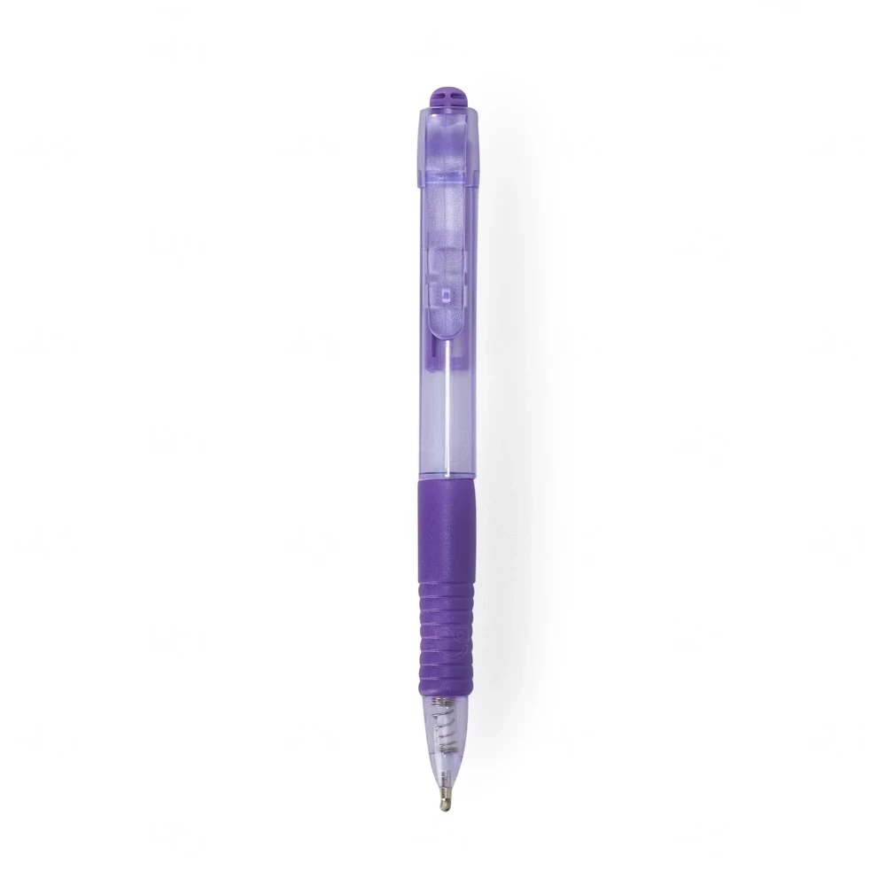 Caneta Plástica Colorida Personalizada 